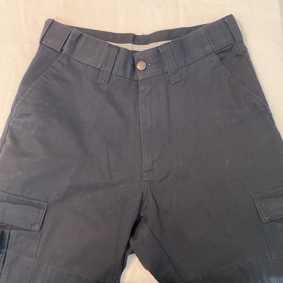 Liberty EMS Uniform Cargo 630M Men's Twill Trousers - Waist 32 - Navy - Unhemmed - Picture 7 of 10